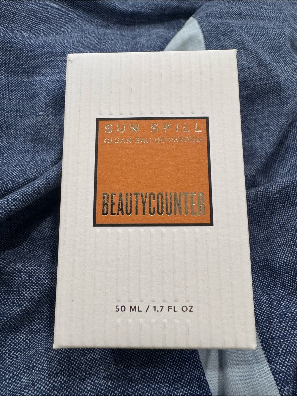 Beautycounter Sun Spill Eau de Parfum — Amber Brown & Black Bottle - Picture 4 of 9